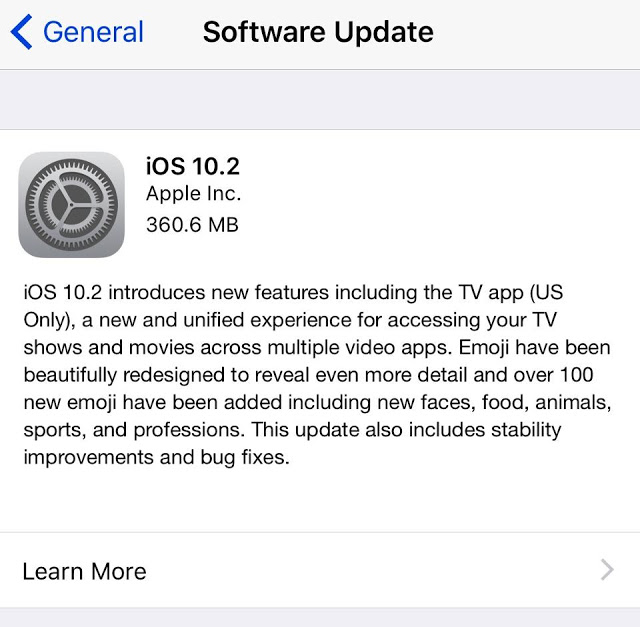 Η Apple κυκλοφόρησε την τελική έκδοση του ios 10.2 - Φωτογραφία 4