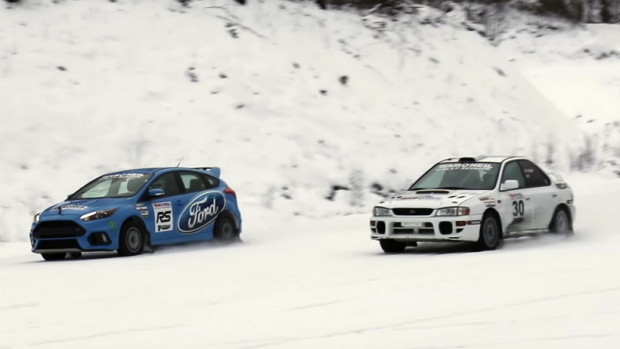 Focus RS δρόμου vs αγωνιστικού Impreza στο χιόνι [video] - Φωτογραφία 1