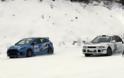 Focus RS δρόμου vs αγωνιστικού Impreza στο χιόνι [video]