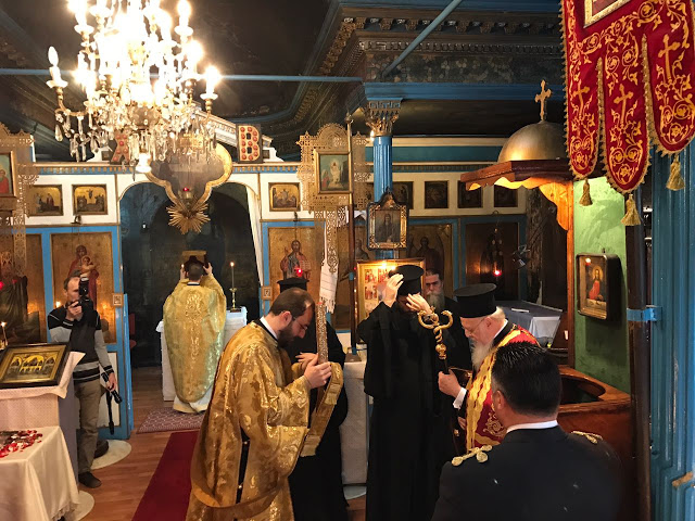 9448 - Ο Οικουμενικός Πατριάρχης στο Βατοπαιδινό Μετόχι του Αγίου Ανδρέου (φωτογραφίες) - Φωτογραφία 2