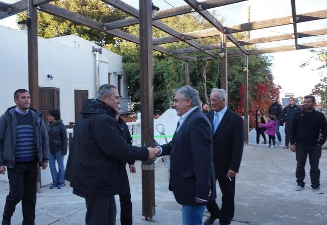 Ο ΥΕΘΑ Πάνος Καμμένος με τον Πρωθυπουργό Αλέξη Τσίπρα στη Νίσυρο και την Τήλο - Φωτογραφία 9