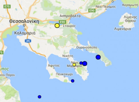 Σεισμός στη Θεσσαλονίκη - Στη Βόλβη το επίκεντρο - Φωτογραφία 1