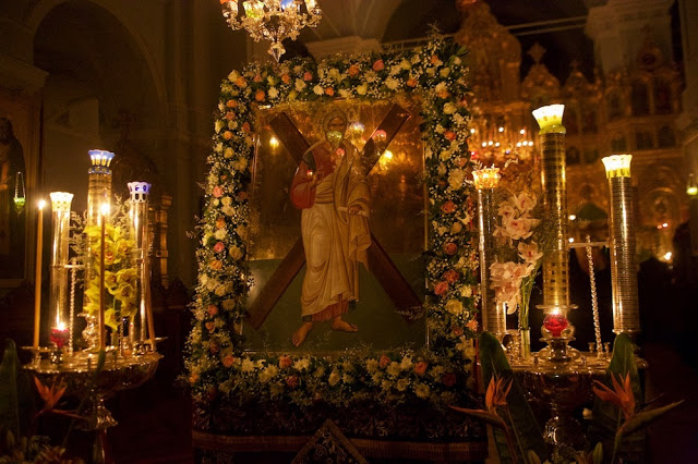 9464 - Φωτογραφίες από την Πανήγυρη του Αγίου Ανδρέα στη Σκήτη του Αγίου Ανδρέα στις Καρυές - Φωτογραφία 10