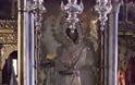 9465 - Η θαυματουργός εικόνα της Παναγίας Γερόντισσας, στην Ιερά Μονή Παντοκράτορος Αγίου Όρους - Φωτογραφία 2