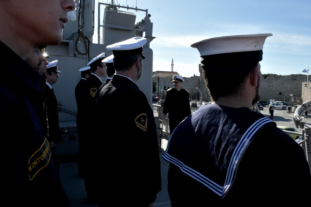 Επίσκεψη Αρχηγού Γενικού Επιτελείου Ναυτικού σε Νήσους Ανατολικού Αιγαίου και Πολεμικά Πλοία εν όρμω - Φωτογραφία 5
