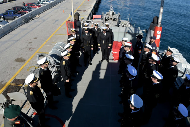 Επίσκεψη Αρχηγού Γενικού Επιτελείου Ναυτικού σε Νήσους Ανατολικού Αιγαίου και Πολεμικά Πλοία εν όρμω - Φωτογραφία 9