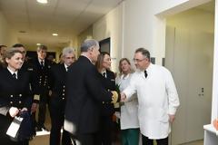 Επίσκεψη Αρχηγού ΓΕΝ στο Ναυτικό Νοσοκομείο Αθηνών
