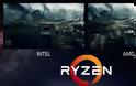 Η AMD ξεπερνά την Intel με τους επεξεργαστές RYZEN