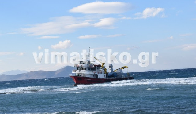 Τουρκικό καταδυτικό πλοίο “κόλλησε” στην Κω: Δεν δέχθηκε τη βοήθεια ελληνικού διασωστικού - Φωτογραφία 1