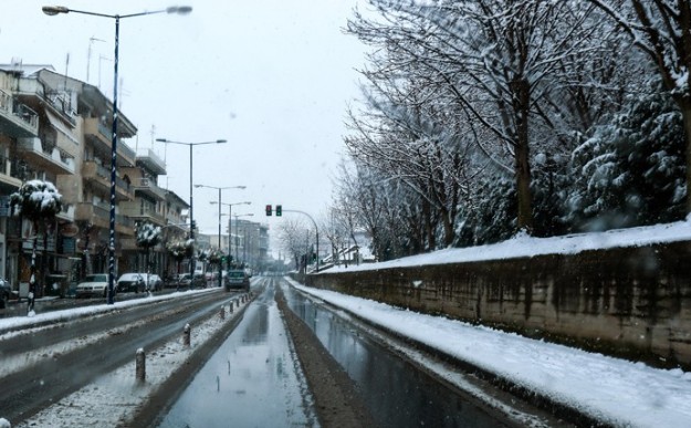Χιονόστρωση στην Αθήνα! - Φωτογραφία 1