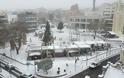 Άσπρη νύχτα στην Ξάνθη - Ξύπνησε στα λευκά η πόλη την τελευταία μέρα του 2016
