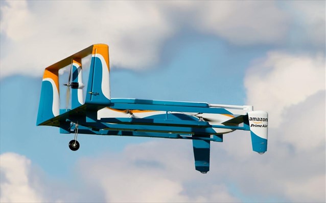 Amazon: Ευρεσιτεχνία για ιπτάμενες αποθήκες, με στόλους drones - Φωτογραφία 1