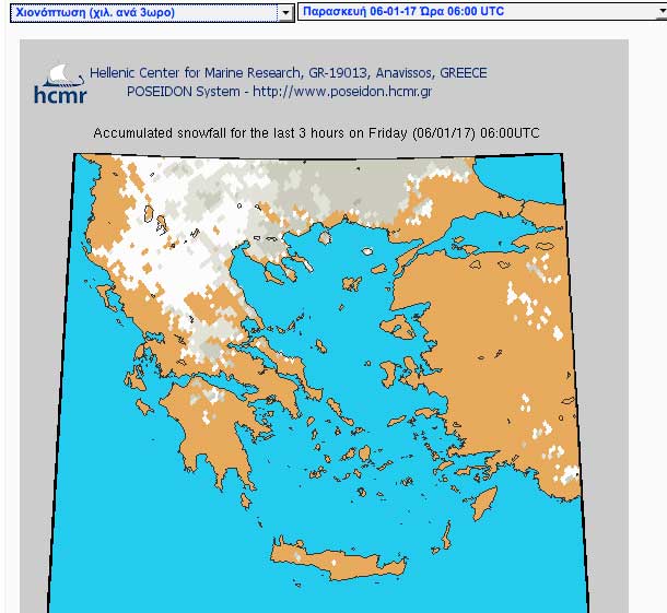 Ο καιρός τα Φώτα: Στα λευκά η Θεσσαλονίκη τα Θεοφάνεια - Χιόνια στο Σύνταγμα το Σαββατοκύριακο! - Φωτογραφία 2