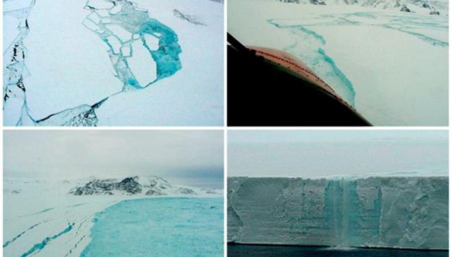 Παγόβουνο σχεδόν όσο το Μπαλί ετοιμάζεται να αποκολληθεί στην Ανταρκτική - Φωτογραφία 1