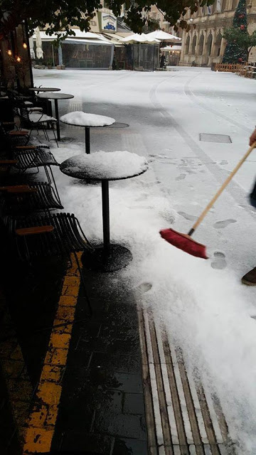 Χιόνια, χαλάζι και ...πολικές θερμοκρασίες στην Κρήτη - Φωτογραφία 2