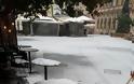 Χιόνια, χαλάζι και ...πολικές θερμοκρασίες στην Κρήτη - Φωτογραφία 2