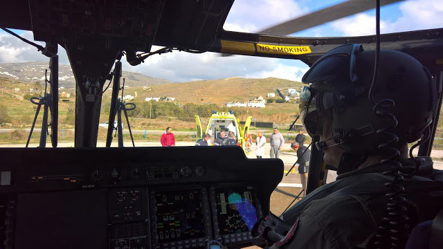Αεροδιακομιδές Ασθενών με Ελικόπτερα της Αεροπορίας Στρατού το Σαββατοκύριακο 7 και 8 Iανουαρίου 2017 - Φωτογραφία 1