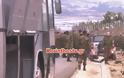 Βίντεο και φωτό από τη φωτιά στο λεωφορείο που μετέφερε 45 άτομα από τη ΣΣΕ - Φωτογραφία 7