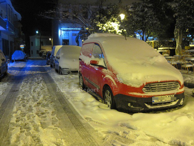 Η χιονισμένη Μύρινα της Λέσβου σε ένα μοναδικό φωτορεπορτάζ - Φωτογραφία 33