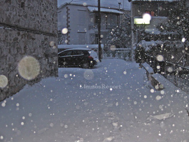 Η χιονισμένη Μύρινα της Λέσβου σε ένα μοναδικό φωτορεπορτάζ - Φωτογραφία 5
