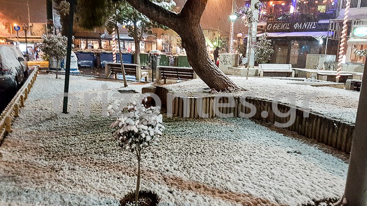 Κατάλευκο, μαγευτικό τοπίο: Απίστευτη χιονόπτωση στη Νέα Φιλαδέλφεια! - Φωτογραφία 8