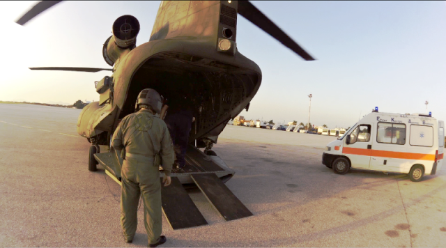 Αεροδιακομιδές Ασθενών με Ελικόπτερα της Αεροπορίας Στρατού στις 10 Ιανουαρίου 2017 - Φωτογραφία 1