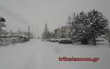 Μισό μέτρο έφθασε το χιόνι στα Τρίκαλα. Έκκληση κατοίκων να ανοίξουν οι δρόμοι... - Φωτογραφία 1
