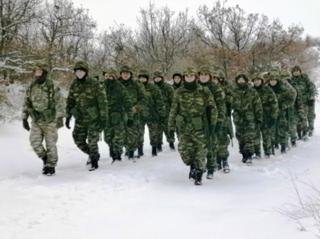 Επιχειρησιακή Εκπαίδευση 50 Μηχανοκίνητης Ταξιαρχίας στον χιονισμένο Έβρο - Φωτογραφία 3
