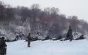 Επιχειρησιακή Εκπαίδευση 50 Μηχανοκίνητης Ταξιαρχίας στον χιονισμένο Έβρο - Φωτογραφία 5