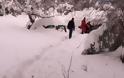Ο Μπακογιάννης στην Κύμη: «Είχαμε πραγματικά μια βόμβα χιονιού» - Φωτογραφία 1