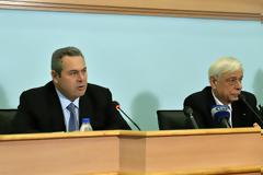 Χαιρετισμός ΥΕΘΑ Πάνου Καμμένου στη Σχολή Εθνικής Άμυνας