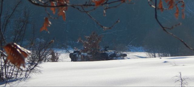 16η Μεραρχία: Έβγαλαν βόλτα τα θηρία! Μάχιμες ΦΩΤΟ στα χιόνια - Φωτογραφία 10