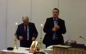 Έκοψαν την βασιλόπιτα τα μέλη της ΠΕΔ-ΚΜ – Δόθηκε δώρο 5.000 ευρώ στον δήμο Αμφίπολης