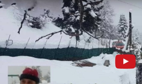 Ορεινή Ναυπακτία: Αποκλεισμένος δύο εβδομάδες μέσα στα χιόνια ο Φώντας Μίχος [video] - Φωτογραφία 1