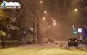 Το έστρωσε για τα καλά στην Κοζάνη τα ξημερώματα της Πέμπτης! Δείτε βίντεο από την ισχυρή χιονόπτωση