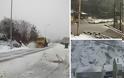 «Χτύπησε» και στην Ξάνθη ο ΒΙΚΤΩΡ - Χιόνια σε βουνό και θάλασσα και κλειστά σχολεία - Φωτογραφία 1