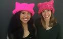 Το ροζ σκουφάκι με αυτιά γάτας, σύμβολο των γυναικών κατά του Τραμπ