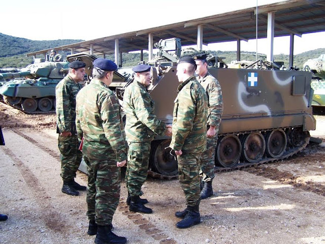 Επίσκεψη του νέου Διοικητή 1ης Στρατιάς Αντιστρατήγου Δημόκριτου Ζερβάκη στην ΠΕ της 8ΗΣ Μ/Π ΤΑΞ - Φωτογραφία 3