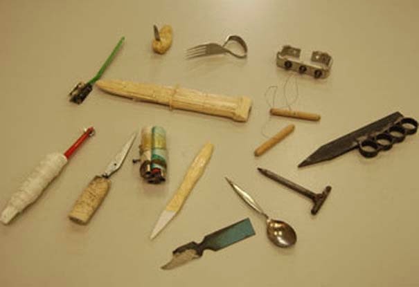 18 απίθανα αυτοσχέδια αντικείμενα και όπλα από φυλακισμένους [photos] - Φωτογραφία 4