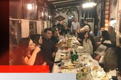 Το τμήμα Μοτοσυκλετιστών Ταχείας Ανταπόκρισης του ΕΚΑΒ Αττικής έκοψε την πίτα χθες βράδυ [video - photos]