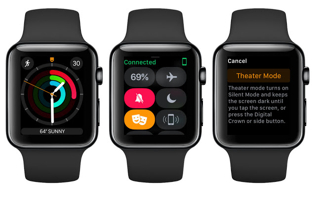 Τι είναι η λειτουργία Theater mode στο watchOS 3.2 beta 1 - Φωτογραφία 3