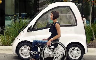 Kenguru: Ένα ηλεκτρικό όχημα που μπορεί να αλλάξει την ζωή των ατόμων σε αναπηρικό αμαξίδιο - Φωτογραφία 1