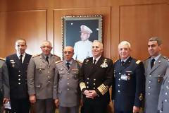 Φωτό από την επίσκεψη Αρχηγού ΓΕΕΘΑ Ναύαρχου Ευάγγελου Αποστολάκη στο Μαρόκο