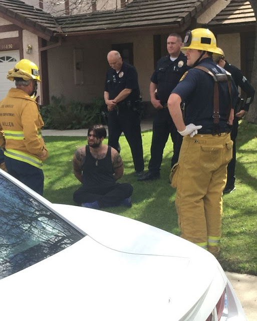Συνέλαβαν τον γιο πασίγνωστου ηθοποιού - Άγρια καταδίωξη από τους αστυνομικούς μέχρι να παραδοθεί - Φωτογραφία 2