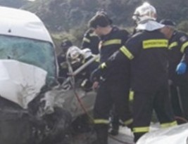 Νεκρή γυναίκα σε τροχαίο δυστύχημα στην εθνική οδό στην Κίσσαμο - Φωτογραφία 1