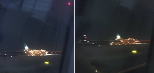 Θρίλερ στο JFK! Αεροπλάνο τυλίχθηκε στις φλόγες - Φωτογραφία 4