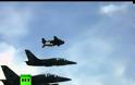 Ένας άνθρωπος συναγωνίζεται τα ιπτάμενα jet! [video]