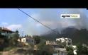 Συνεχίζεται η μάχη με τις φλόγες στην Παραβόλα! Δείτε βίντεο...