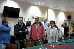 Πάτρα: Νεά αναβολή του Δημοτικού Συμβουλίου μετά τον αποκλεισμό του από τους εργαζόμενους
