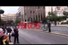 Άδεια η παρέλαση στο κέντρο της Αθήνας